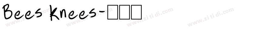 Bees Knees字体转换